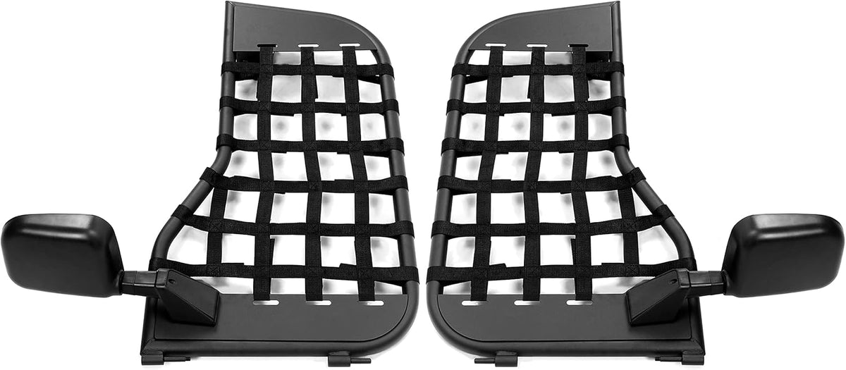 Steel Tubular Trail Door with Side Mirror O97856