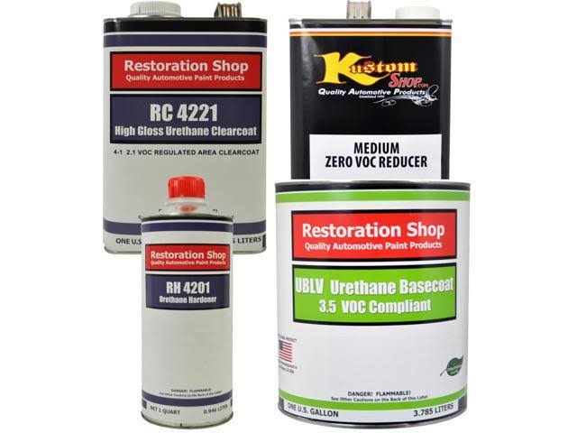 Carmine Red Gallon Urethane Basecoat Clearcoat Car Auto Paint Kit A375593