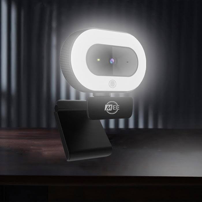 1080p Live Webcam with LED Ring Light A8354