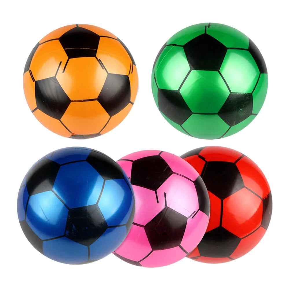 5PCS Inflatable Rubber Football Toys T596