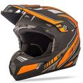 Matte Black/Orange XL Helmet O8587