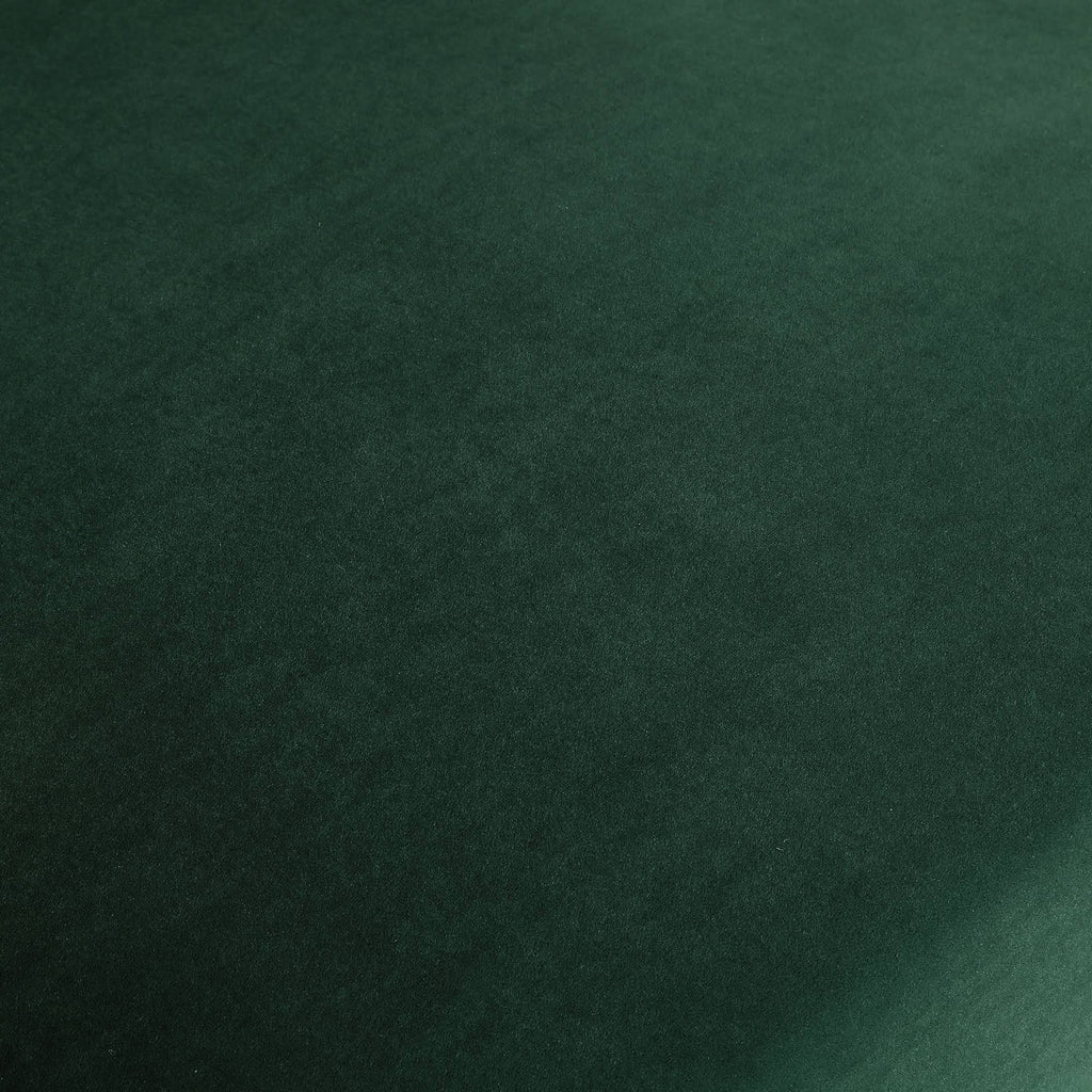 Velvet Accent Chair Square Arm Green/Gold I678706