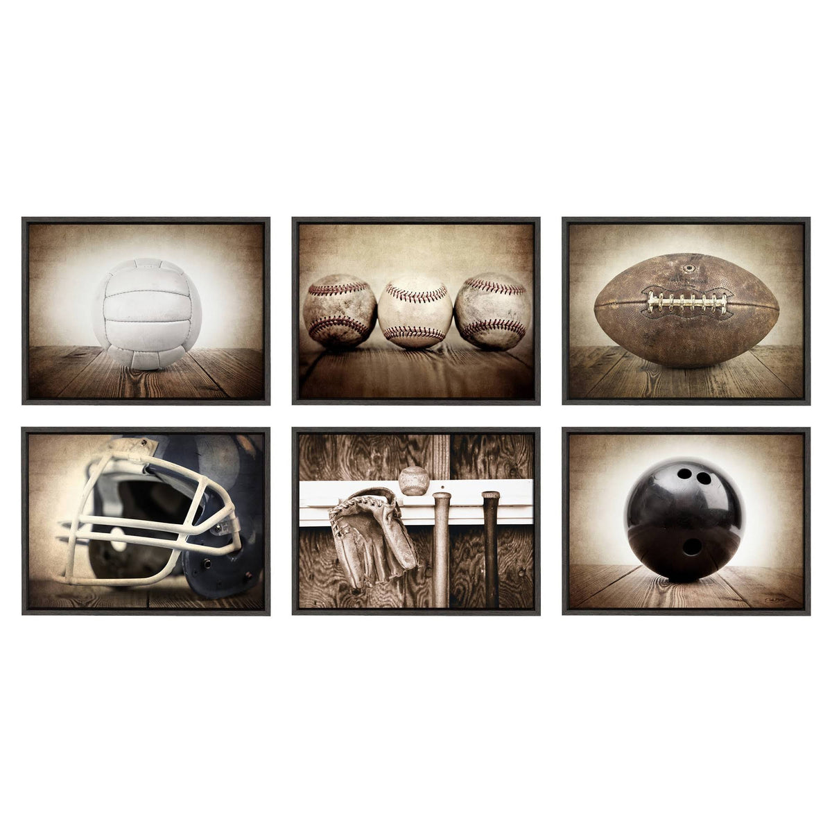 Vintage Football Framed Canvas G110632