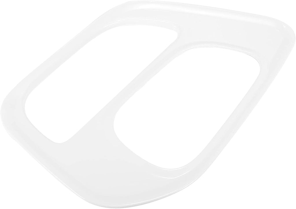 White Gear Shift Panel Cover Trim for Dodge Challenger I2379