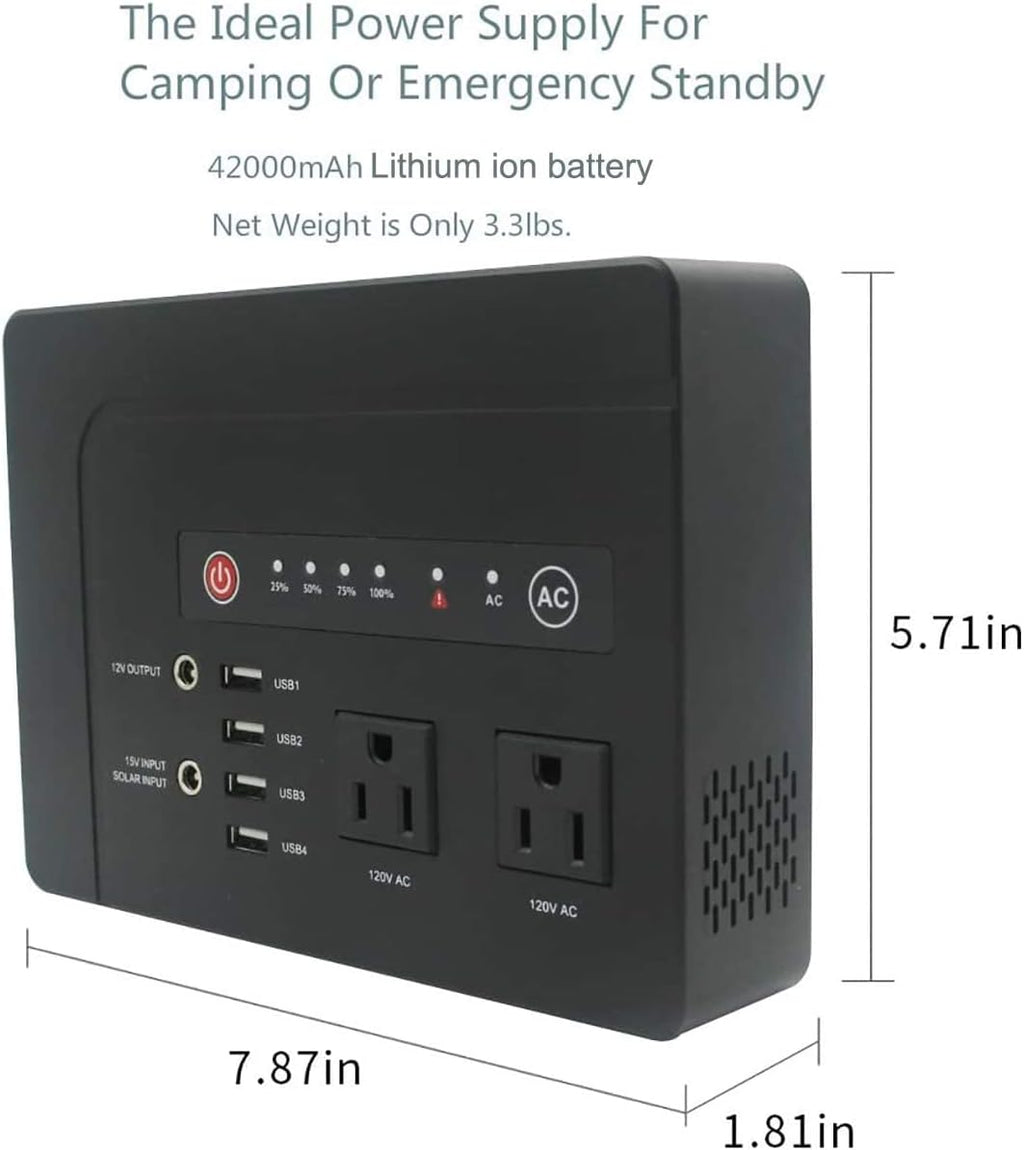 200W 42000mAh AC Power Bank with 2 AC Ports S750171