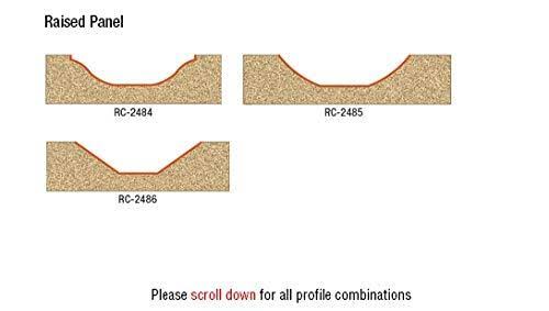 CNC Insert Cove Raised Panel for MDF and Wood Cabinet Doors H5274