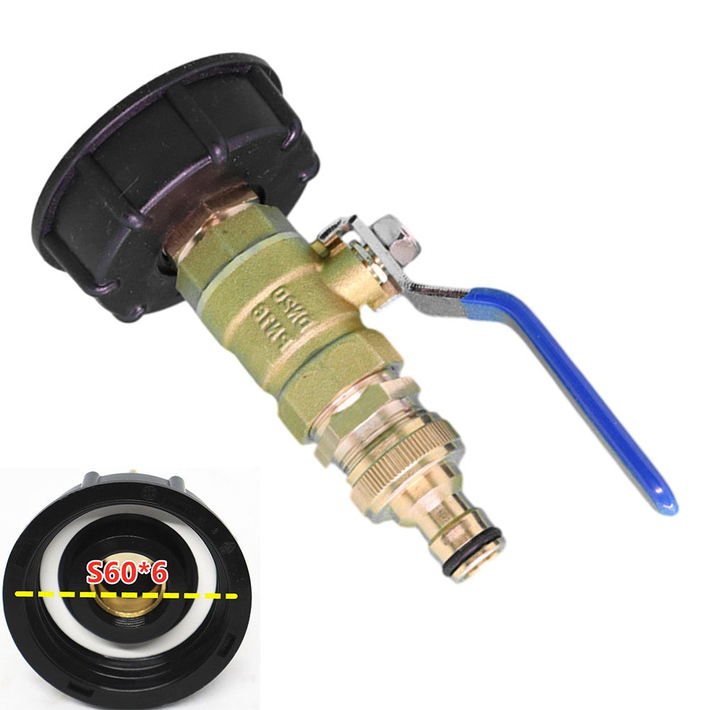 1/2 Inch Ball Valve Container Adapter S15647