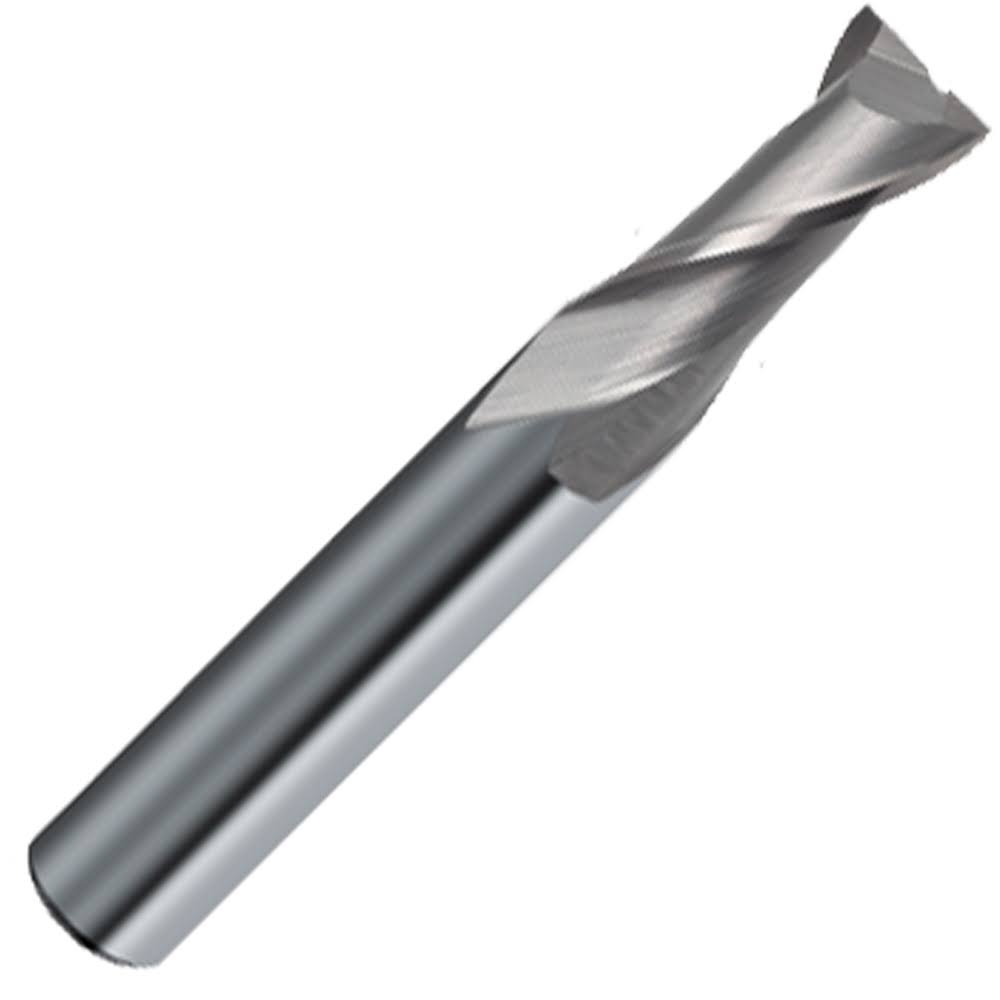 Carbide End Mill, Plain Shank, Uncoated, 3.5x Y199800
