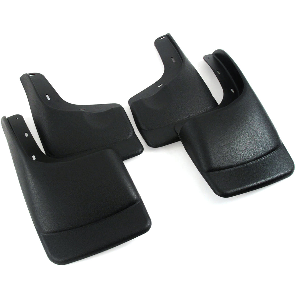 Heavy Duty Molded Mud Flaps Splash Guards 4pc Set I37651