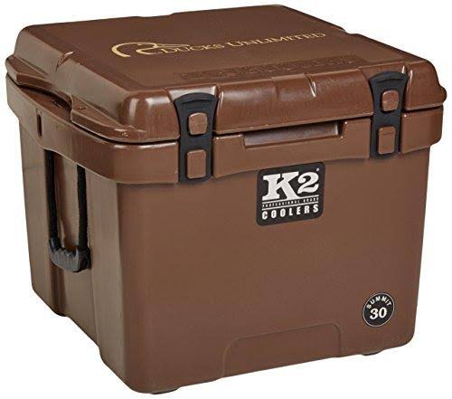 Purple and Yellow 30 Quart Cooler D289829
