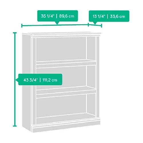Oiled Oak 3-Shelf Bookcase A608926