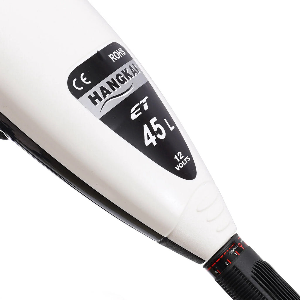 45Lbs Electric Outboard Motor 12V 552W Thrust Trolling Boat Engine with Retractable Handle F723