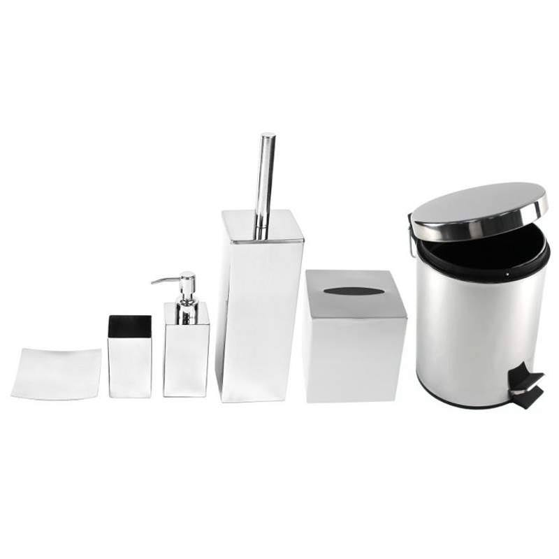 Chrome Bathroom Accessory Set G5109