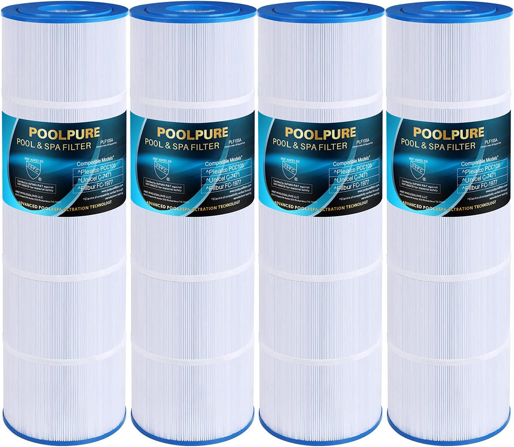 Pack of 4 Pool Filter Cartridge C979