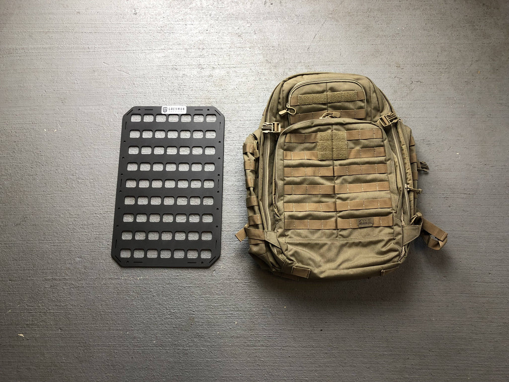 Black 12.25 x 19 Rigid Molle Panel Y65833