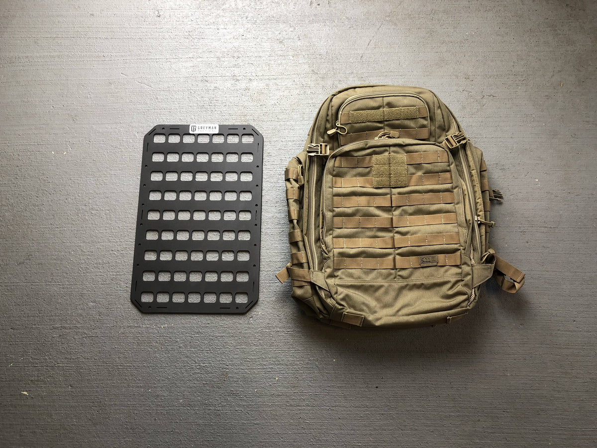 Black 12.25 x 19 Rigid Molle Panel Y65833