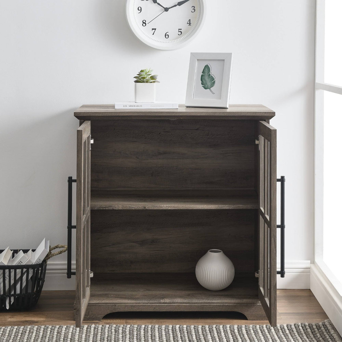 Farmhouse 2-Door Accent Cabinet S3872