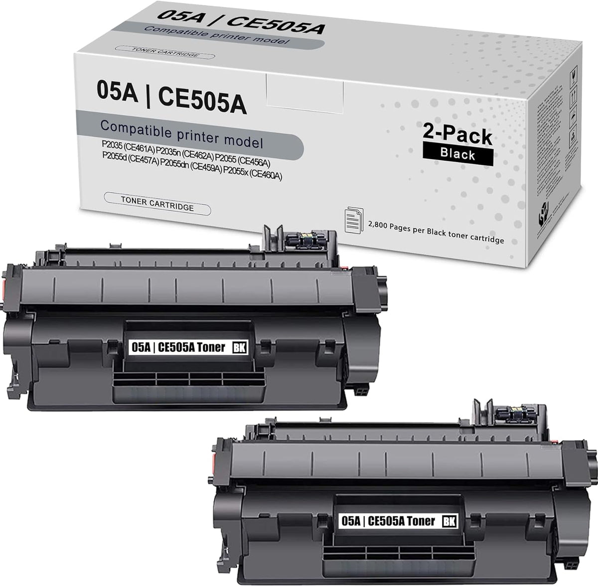 2 Pack Black Toner Cartridge J794869