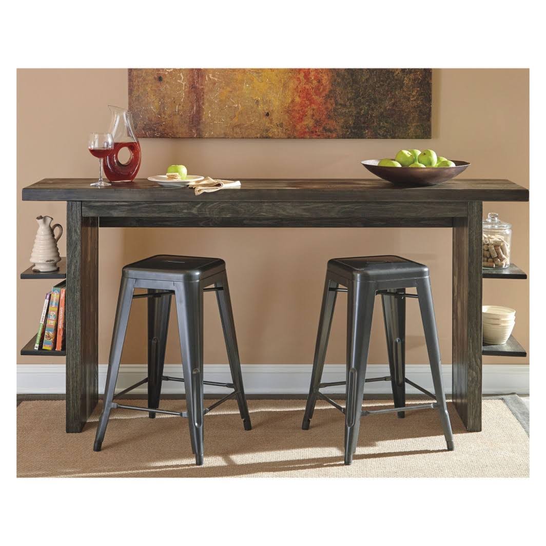 Dark Gray Long Counter Table H41642