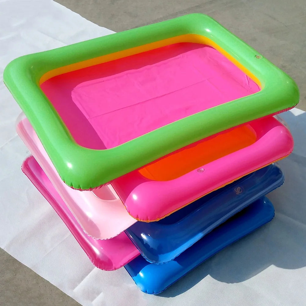 Inflatable PVC Sand Tray Sandbox Sensory Toy P165