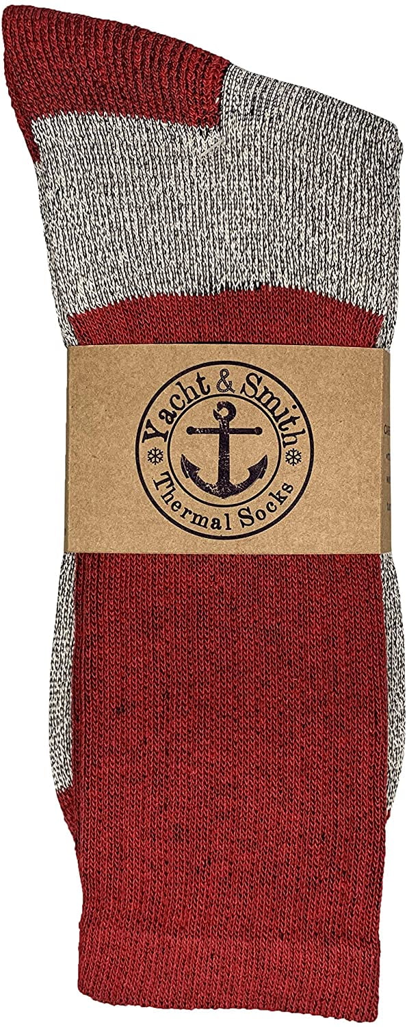120 Pair Cotton Thermal Camping Boot Socks J8437