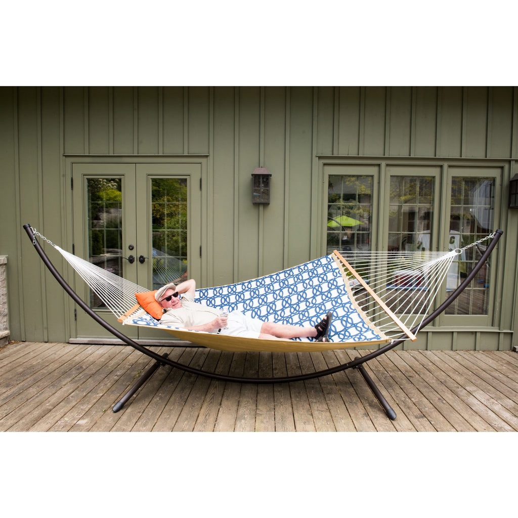 Quilted Fabric Double Hammock E948676