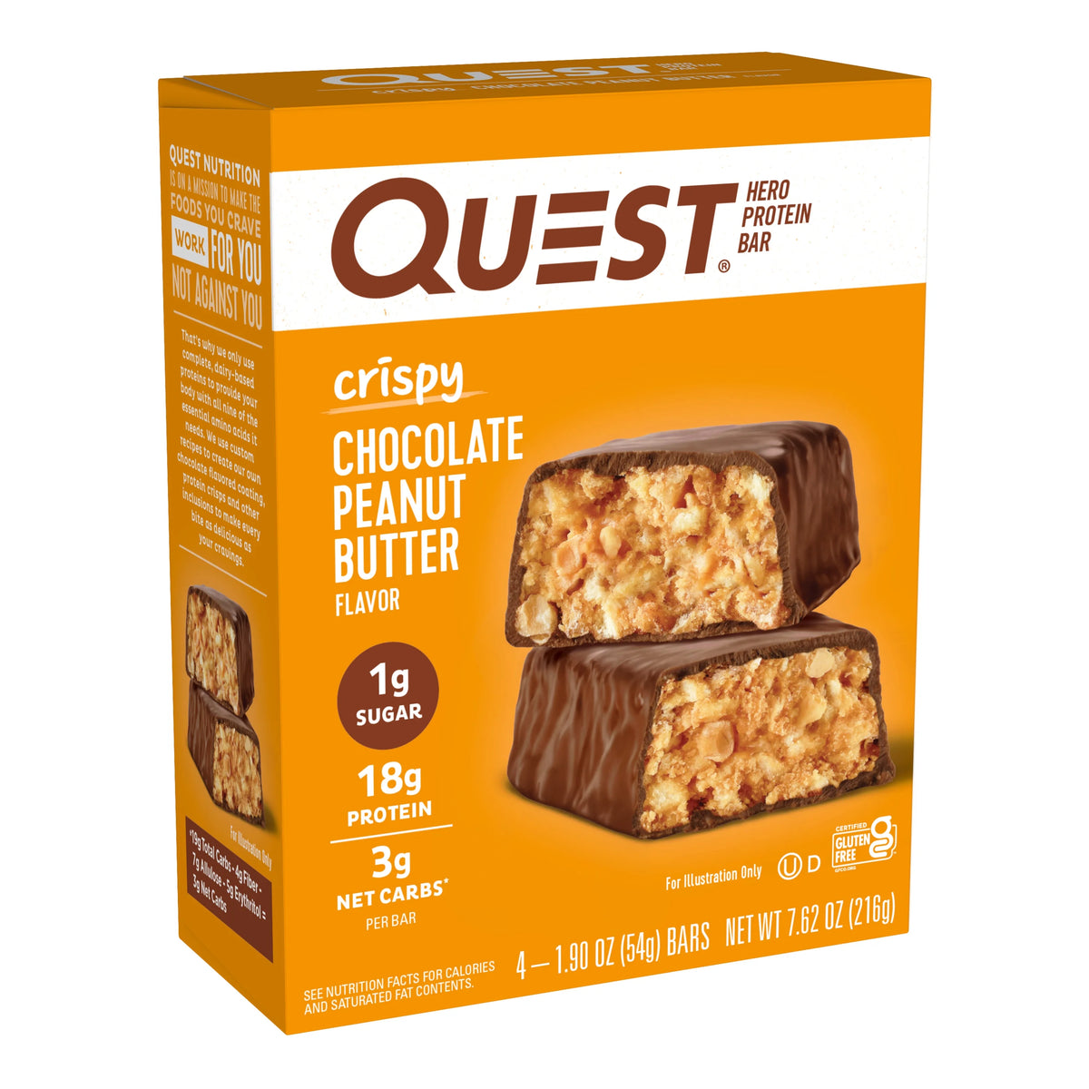 3 Pack Chocolate Peanut Butter Protein Bars Q762