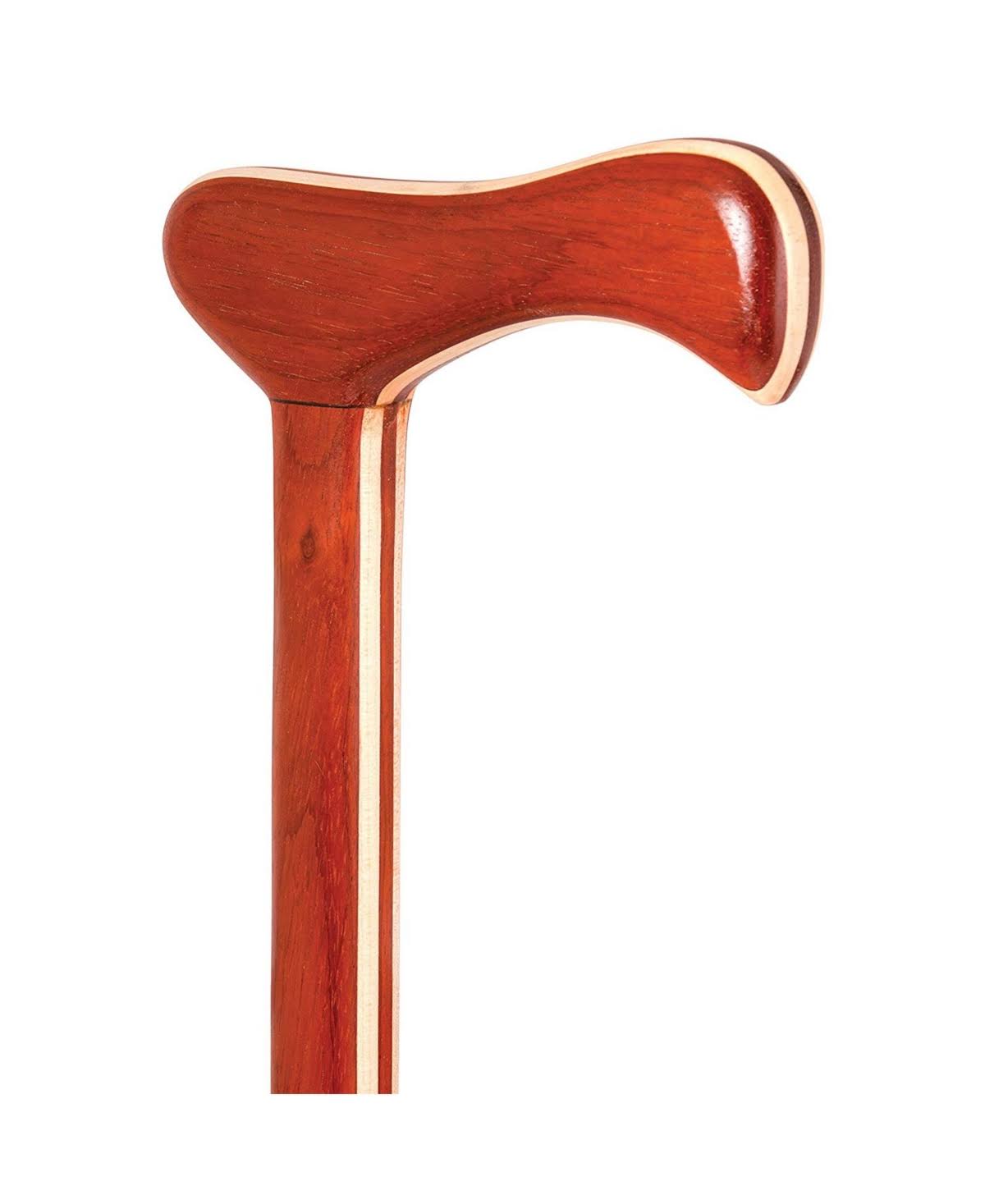 Twisted Laminated Padauk Maple Walking Cane I796