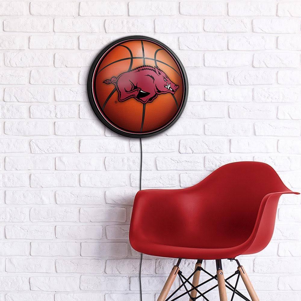 Round Slimline Lighted Wall Sign N110909