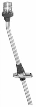 Telescoping Pole Light with Base & Clear Fresnel Globe J28020