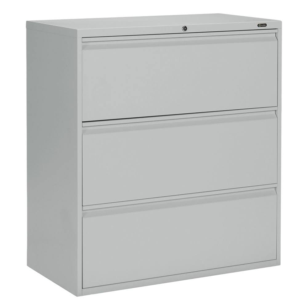 Light Grey 3-Drawer Lateral File Cabinet C15331