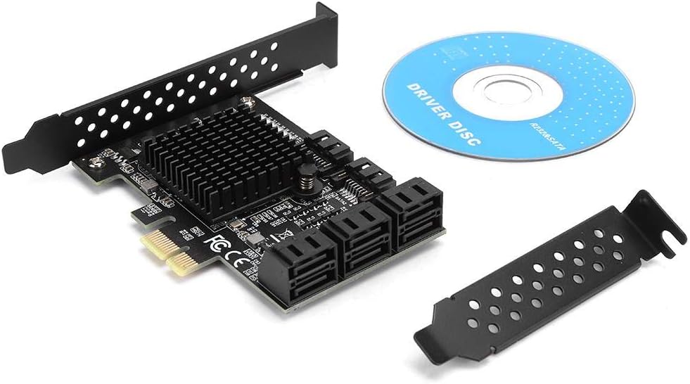 SATA 3.0 PCI-E 8 Port Controller Expansion Card with Low Profile Bracket A382