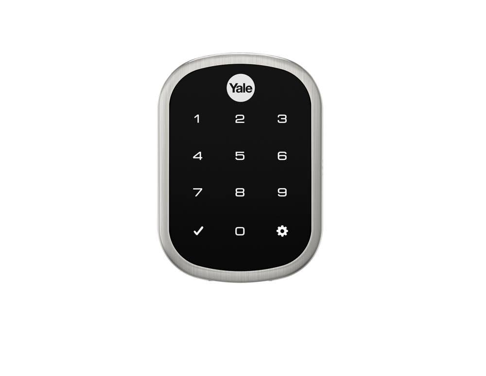 Satin Nickel Key Free Touchscreen Deadbolt E142078