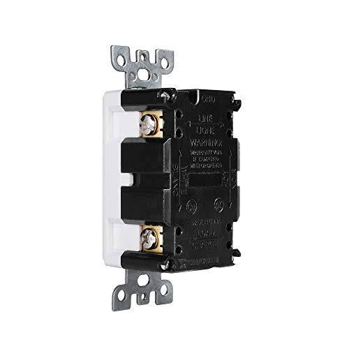10 Pack Tamper Resistant 20-Amp/125-Volt GFCI Duplex Outlet Receptacle D254124