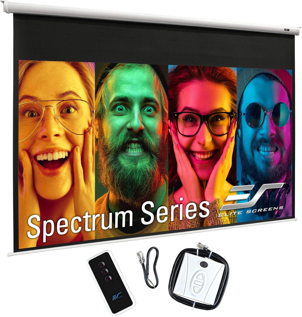 150" Electric Motorized Projector Screen 16:9 Drop Down A2143