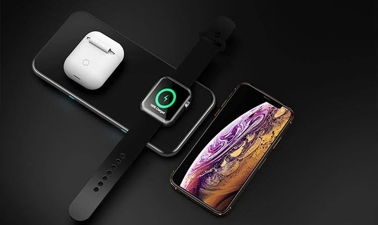 3 in 1 Glass Wireless Charge Pad S956