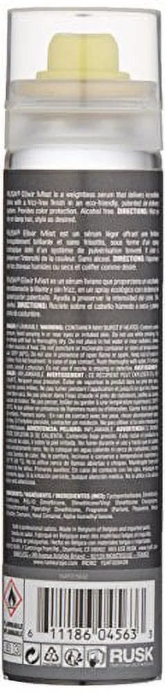 Rusk Elixir Mist Hairspray 2.5 Oz E397