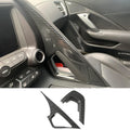 Carbon Fiber Central Control Armrest Cover Trim for 2014-2019 Chevrolet Corvette C7 O895456