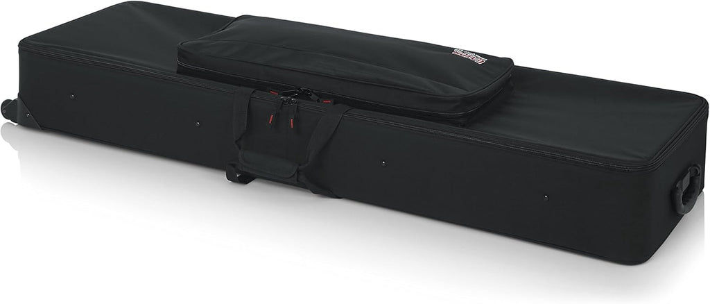 Lightweight Rolling Keyboard Case for 88 Note Keyboards and Electric Pianos J74674