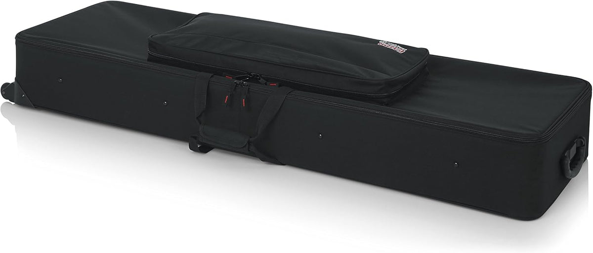 Lightweight Rolling Keyboard Case for 88 Note Keyboards and Electric Pianos J74674