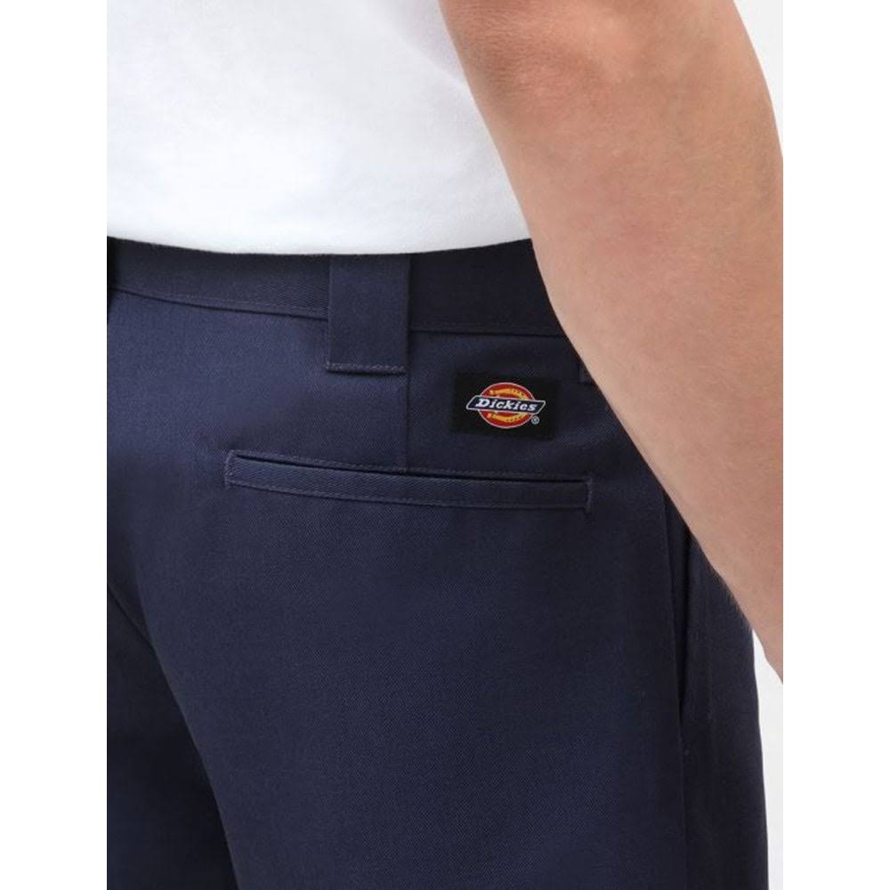 Navy Blue Slim Straight Work Pant F9452