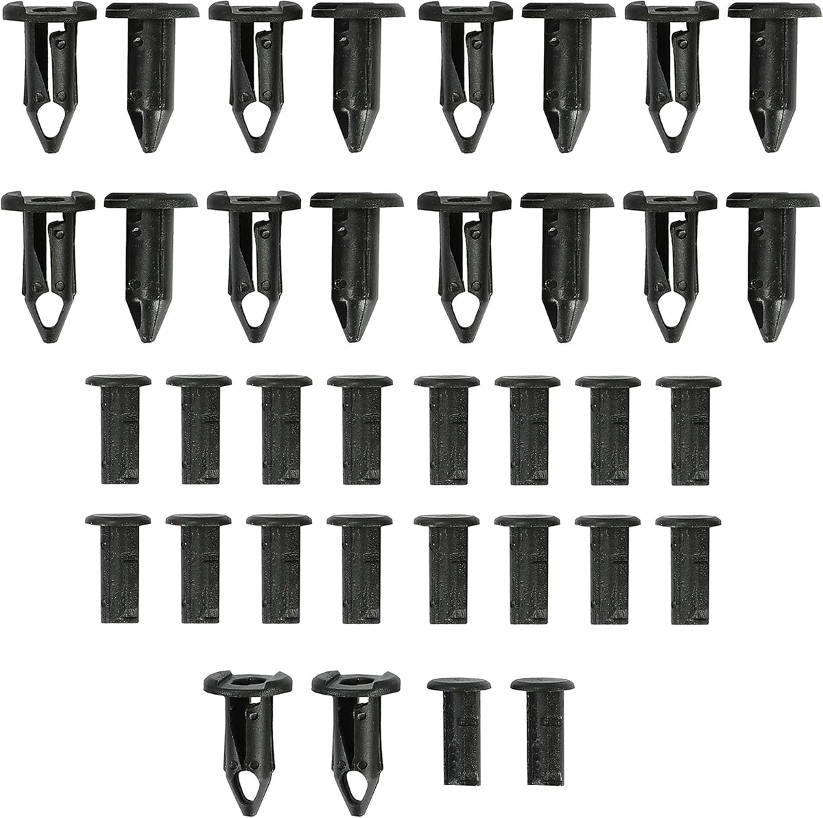 Black Radiator and Battery Protection Panels Pack of 2 P1870