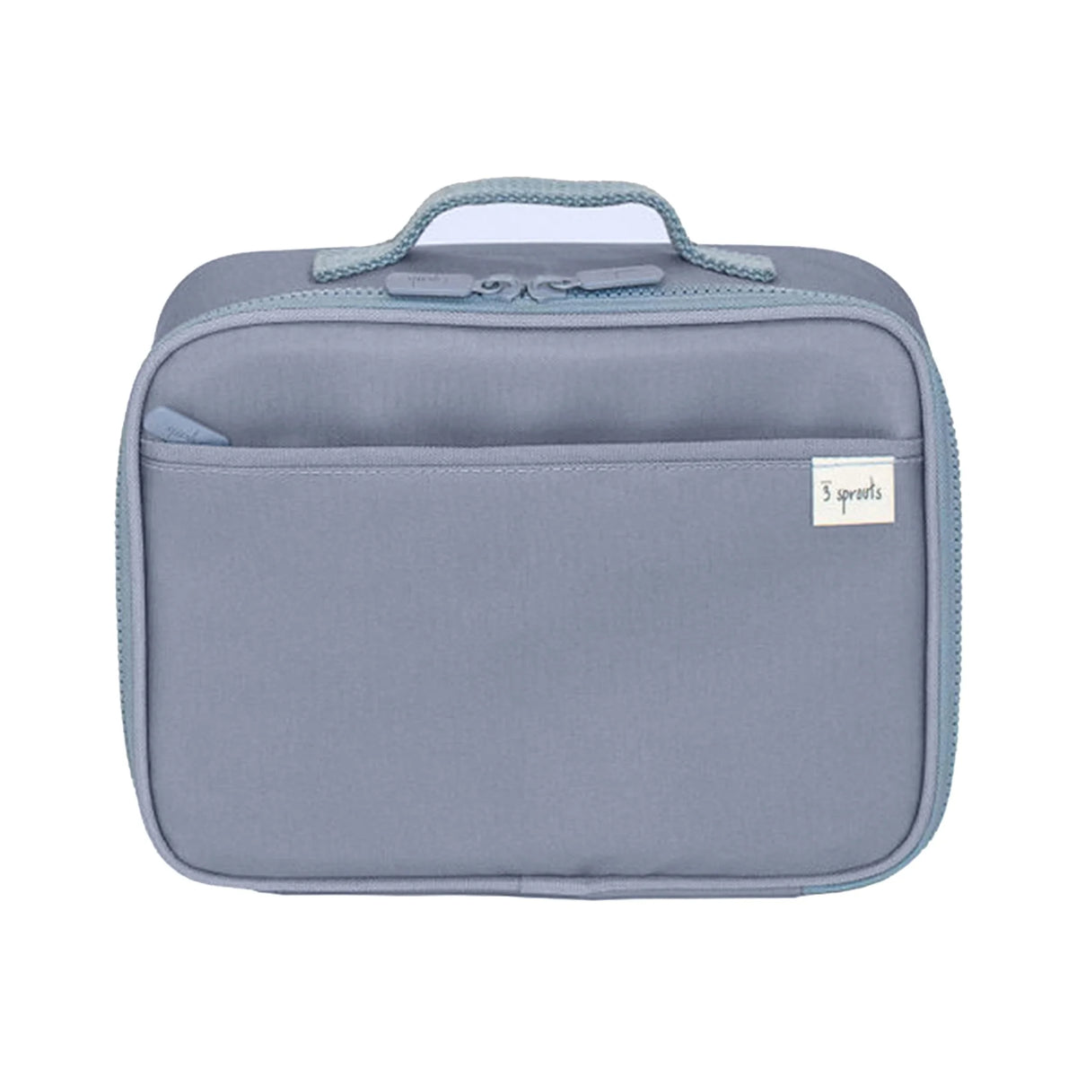 Blue Insulated Recycled Fabric Lunch Bag Q70575