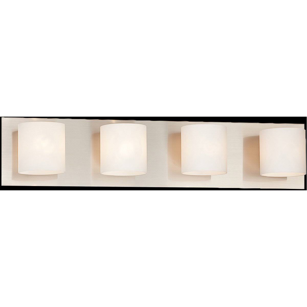 4-Light Bathbar, Satin Nickel A3773