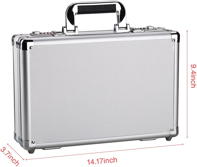Silver Aluminum Hard Case U441692