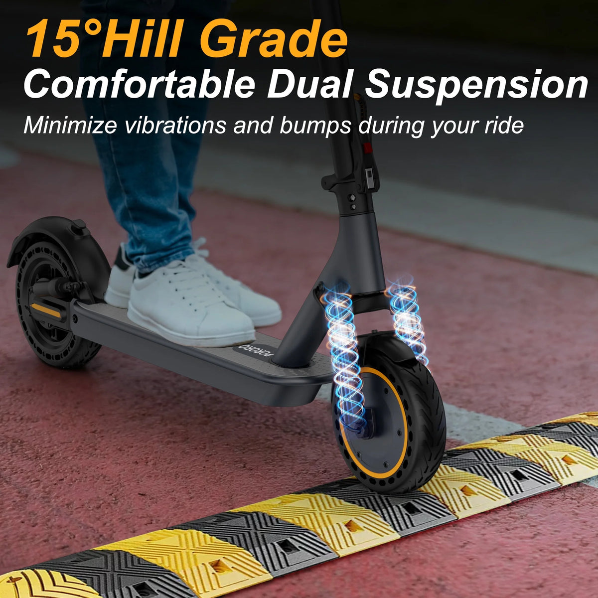 8.5" Folding Electric Scooter with Dual Suspension I547868