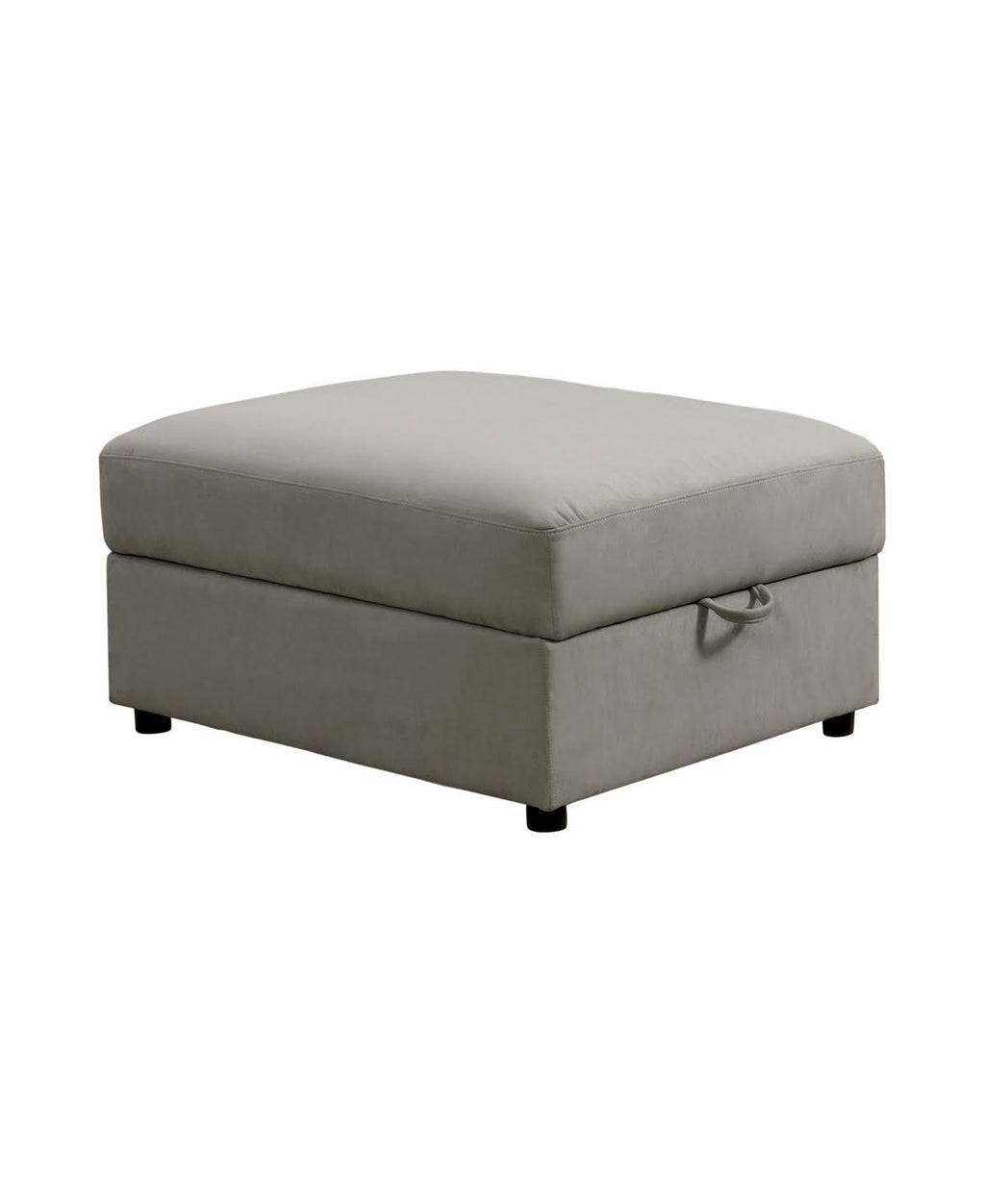Gray Storage Ottoman I404