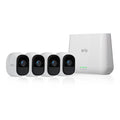 Certified Pre-owned Security Camera System with Siren, 4 Rechargeable Wire-Free 720p HD Cameras B779