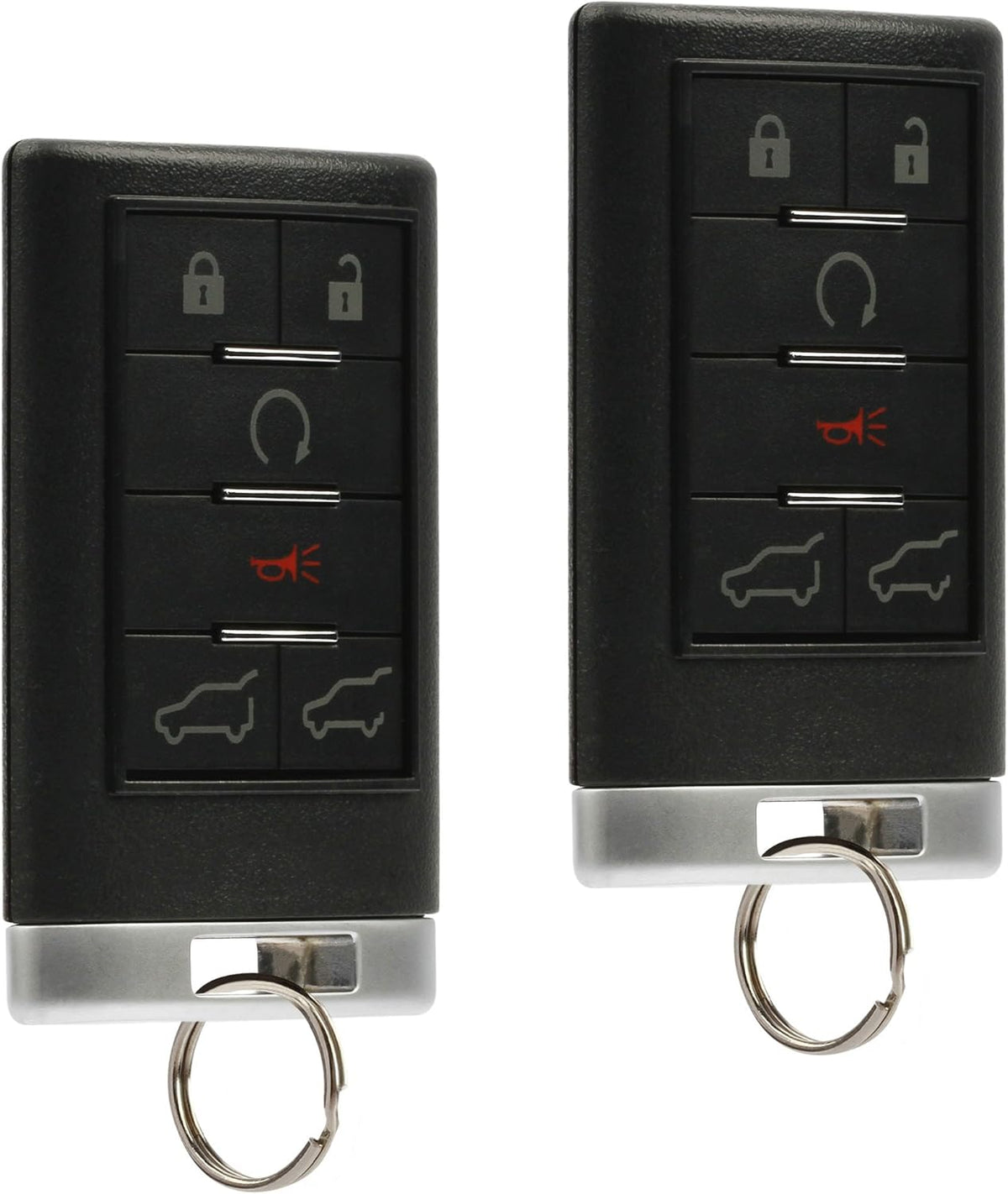 Pack of 2 Key Fob Keyless Entry Remote for Cadillac Escalade Y66664
