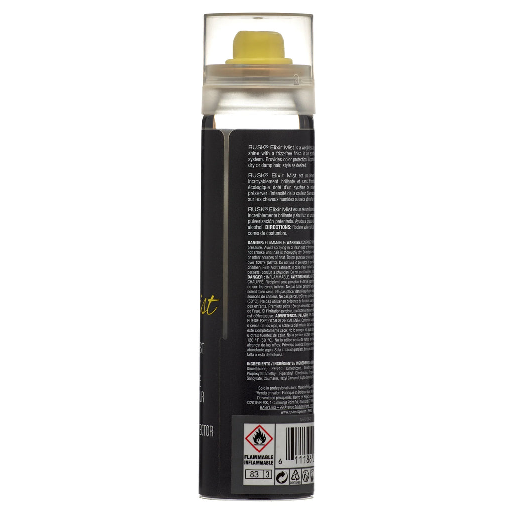 Rusk Elixir Mist Hairspray 2.5 Oz E397